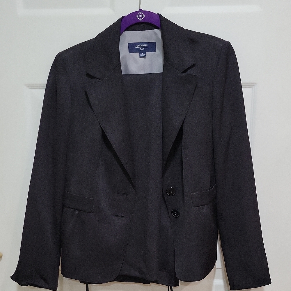 Jones New York Women's Black Pant Suit